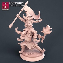 carnival harlequins toys & games fantasy human circus d&d dnd npc 3d print model - Mito3D