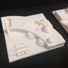 death star tile set 2 tabletop movie starwars set2 deathstartile 3d print model - Mito3D