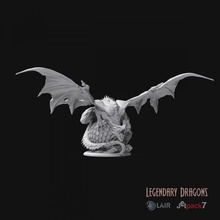 balleg lendário dragões brinquedos jogos impressão Dragão fantasia rpg tampo mesa covil 3d print model - Mito3D