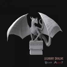 immryg umryss lendário dragões brinquedos jogos impressão Dragão fantasia covil 3d print model - Mito3D