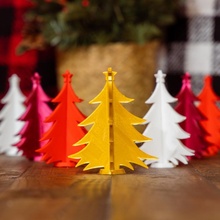 flatpack christmas tree ornament decor holiday christmas2020 3d print model - Mito3D