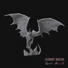 Tyrnin lendário dragões brinquedos jogos Dragão covil 3d print model - Mito3D