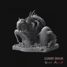 vyraetra legendary dragons toys & games print dragon lair 3d print model - Mito3D
