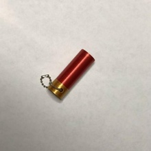12 gauge shotgun shell model keychain accessory airsoft gun replica bullet 3d print model - Mito3D