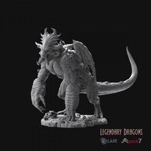zuth lendário dragões brinquedos jogos impressão Dragão covil 3d print model - Mito3D