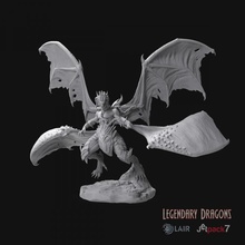 xilarion lendário dragões brinquedos jogos impressão Dragão covil 3d print model - Mito3D