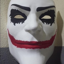 coringa máscara halloween adereços cosplay batman bruxas brincalhão 3d print model - Mito3D