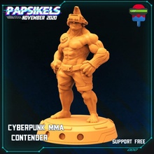 cyberpunk mma contender toys & games 3d print model - Mito3D