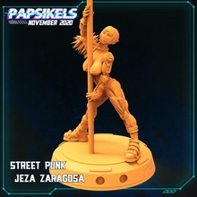 rua punk rastejar Zaragosa brinquedos jogos dançarino stipper 3d print model - Mito3D