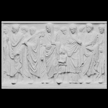 relief ara pacis augustae procession scan 3d art culture peace printing rome sculpture augustus plaster heritage photogrammetry tiber 3d-scan openglam 3d-printable open-source uffizi ara-pacis scan-the-world 3d print model - Mito3D