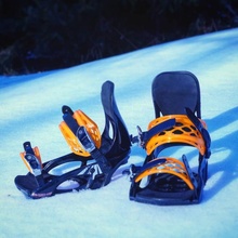 snowboard obrigatório alças Esportes ar livre borda alça neve dedo pé Snowboard tornozelo ligações 3d print model - Mito3D