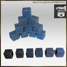 perfect dice 6 faces toys & games random 3d print model - Mito3D