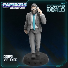 corpo VIP exec jouets Jeux exécutif costume PNJ affaires tenue 3d print model - Mito3D
