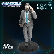 corpo VIP ejecutivo juguetes juegos traje npc negocios atuendo 3d print model - Mito3D