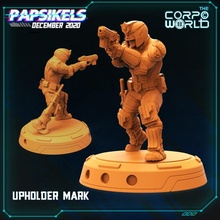 upholder mark toys & games law judge police dread enforcement cyerpunk 3d print model - Mito3D
