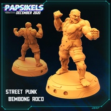 calle punk aya bembong roco juguetes juegos animales combatiente cyberpunk cibernética mma 3d print model - Mito3D