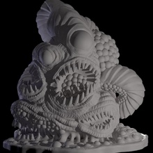 Berge Wahnsinn einstellen 3d Lovecraft Monster hplovecraft Cosmichorror Elderthing Älteste Shoogoth 3dlovecarft 3d print model - Mito3D