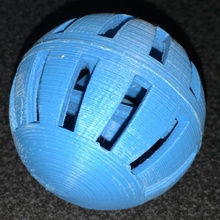 erratic cat ball & garden animals toys catball 3d print model - Mito3D