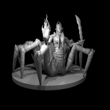 drider collection updated toys & games spider elves drow 3d print model - Mito3D