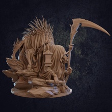 whisper demon - presupported toys & games boss creature devil dragon dragons dungeons epic giant lantern mini monster skeleton miniature huge trappers scythe dnd lodge contract 3d print model - Mito3D