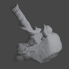Excalibur kılıç taş kral heykel hikaye tale peri asma Arthur Merlin 3d print model - Mito3D