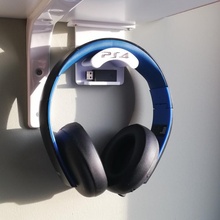 ps4 écouteurs étagère supporter casque musique 3d print model - Mito3D