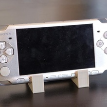 playstation portable slim display stand kit ps psp 3d print model - Mito3D