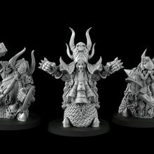 chaos dwarf battle battlefield fantasy hero miniatures skull warhammer age horn quest heroquest chaotic supported ninthage ninth chitubox 3d print model - Mito3D