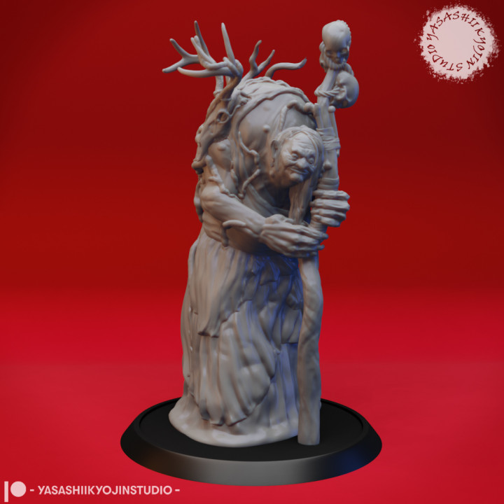 annis strega tbaletop miniatura mostro tavolo dnd ttrpg 3D print model - Mito3D