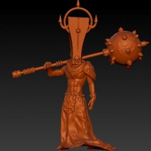 drukhethe skullcrusher fantasy gaming horror miniature 3d print model - Mito3D
