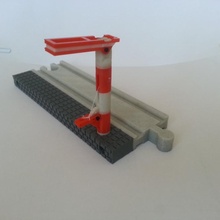 entrenar señal juguetes juegos madera 3d print model - Mito3D