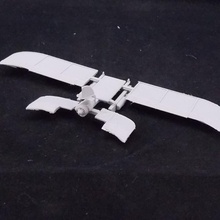 hamur planör oyuncaklar oyunlar uçak makine arazi araç engel el ilanı dağılmak 3d print model - Mito3D