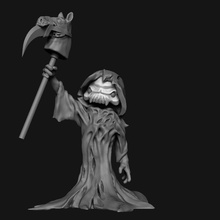 imp death toys & games demon devil goblin monster skeleton skull undead zombie wizard witch evil apocalypse warlock rider d&d pathfinder sorcerer horseman 3d print model - Mito3D