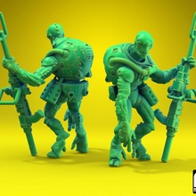 tief Platz 03 Spielzeuge Spiele Außerirdischer Kreatur Monster scifi Liebhaberhandwerk 3d print model - Mito3D