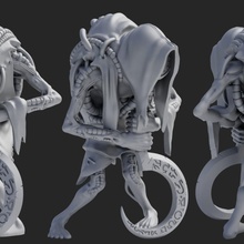 cronos toys & games demon devil golem skeleton skull undead zombie cyborg d&d pathfinder construct 3d print model - Mito3D