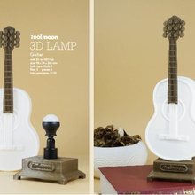 guitar lamp & garden 3d print model - Mito3D