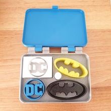 dc batman box toys & games easy gift logo stocking symbol comics dccomics supports inabox chrismtas 3d print model - Mito3D