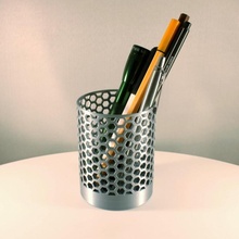 favo mel lápis suporte jardim caneta escrivaninha escritório porta canetas organizador Porta organizar equipamento mesa deskorganization slimprint Honeycombpenholder moderno 3d print model - Mito3D