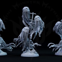 jellyfish school toys & games creature fantasy fish gaming monster rpg sea water tabletop dnd deep abyss jelly homebrew 3d print model - Mito3D
