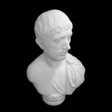 marble portrait bust man metropolitan museum art york scan 3d print model - Mito3D