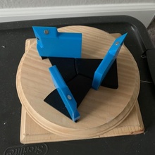 hareketli kaleidocycle Kutu hediye oyuncak kinetik mücevher konteynerler hareket derece kıpır özgürlük derecesi 3d print model - Mito3D