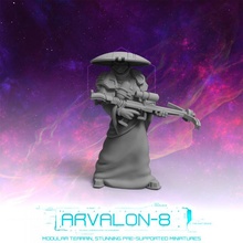 Arvalon 8 ödül avcılar Enyo oyuncaklar oyunlar gelecek minyatürler rpg sci fi yıldız mezar bulucu arvalon8 3d print model - Mito3D