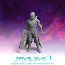 Arvalon 8 prime chasseurs zimon jouets Jeux 3d print model - Mito3D