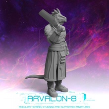 Arvalon 8 Besatzungen Besatzung 12 2 vorsaz Spielzeuge Spiele Zukunft Miniaturen Rollenspiel sci fi Sternengrave Sternsucher arvalon8 3d print model - Mito3D