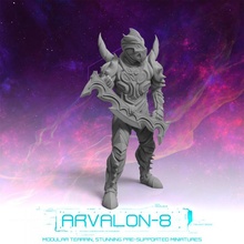 Arvalon 8 mürettebat 6 2 Morrad kanlı oyuncaklar oyunlar gelecek minyatürler rpg sci fi yıldız mezar bulucu arvalon8 3d print model - Mito3D