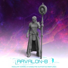 Arvalon 8 mürettebat 7 2 asılsız oyuncaklar oyunlar gelecek minyatürler rpg sci fi yıldız mezar bulucu arvalon8 3d print model - Mito3D