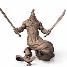 djinn - genie professionally pre-supported toys & games dnd pathfinder frostgrave pitfighter bloodyswordminiatures 3dprintingpro 3d print model - Mito3D