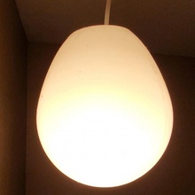 Oeuf forme lampe ombre maison lumière sherman sherme shermluge artbysherm 3d print model - Mito3D