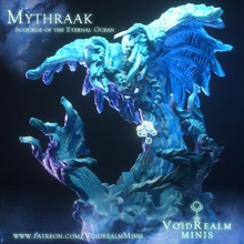 mythraak fléau éternel océan cosmique horreur jouets Jeux dragons donjons kraken monstre mer Titan cauchemar dnd Profond 53 éclaireur voidrealms 3d print model - Mito3D