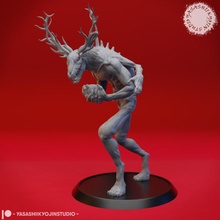 wendigo mesa miniatura criatura ciervo corazón monstruo alce mal Siniestro juego rol dnd ttrpg 3d print model - Mito3D